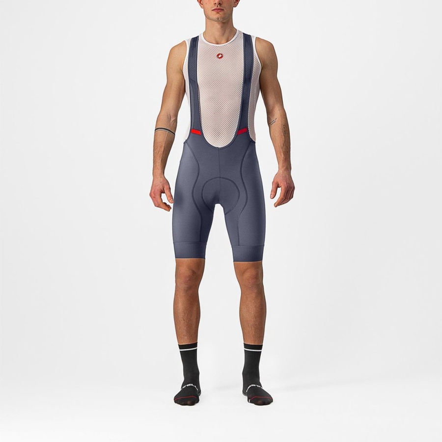 Castelli COMPETIZIONE Miesten Bib Shortsit Sininen | EXIJ-81324