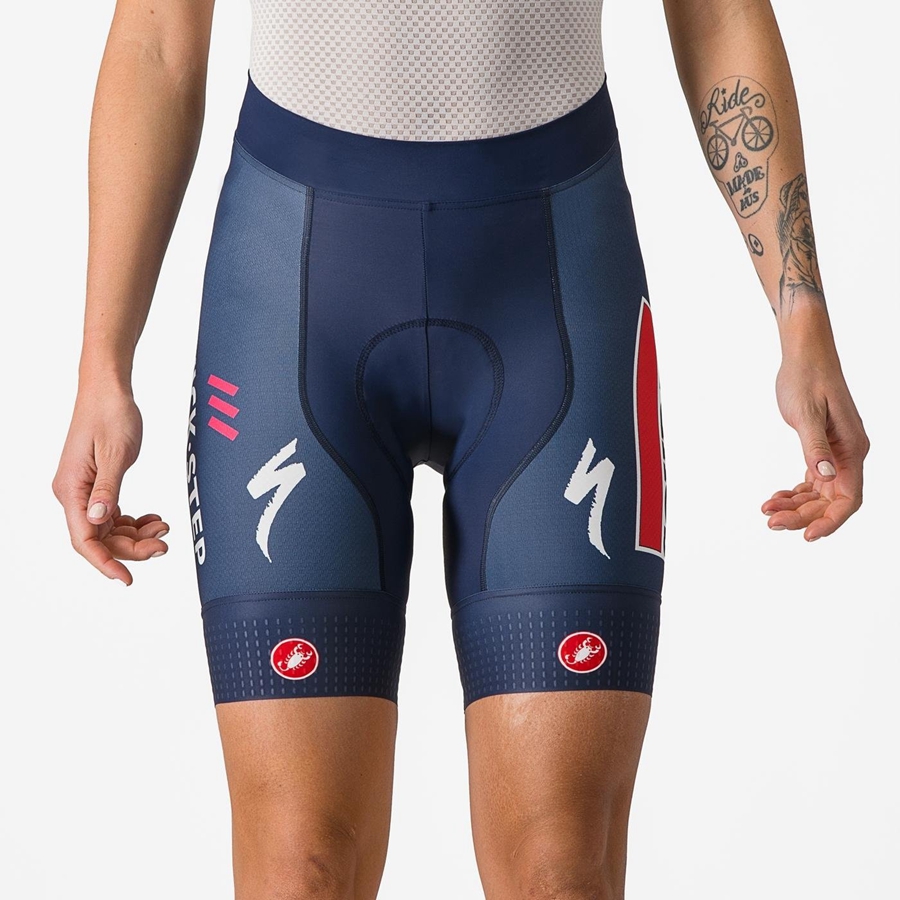 Castelli COMPETIZIONE W Naisten Shortsit Sininen Valkoinen | PUCL-87341