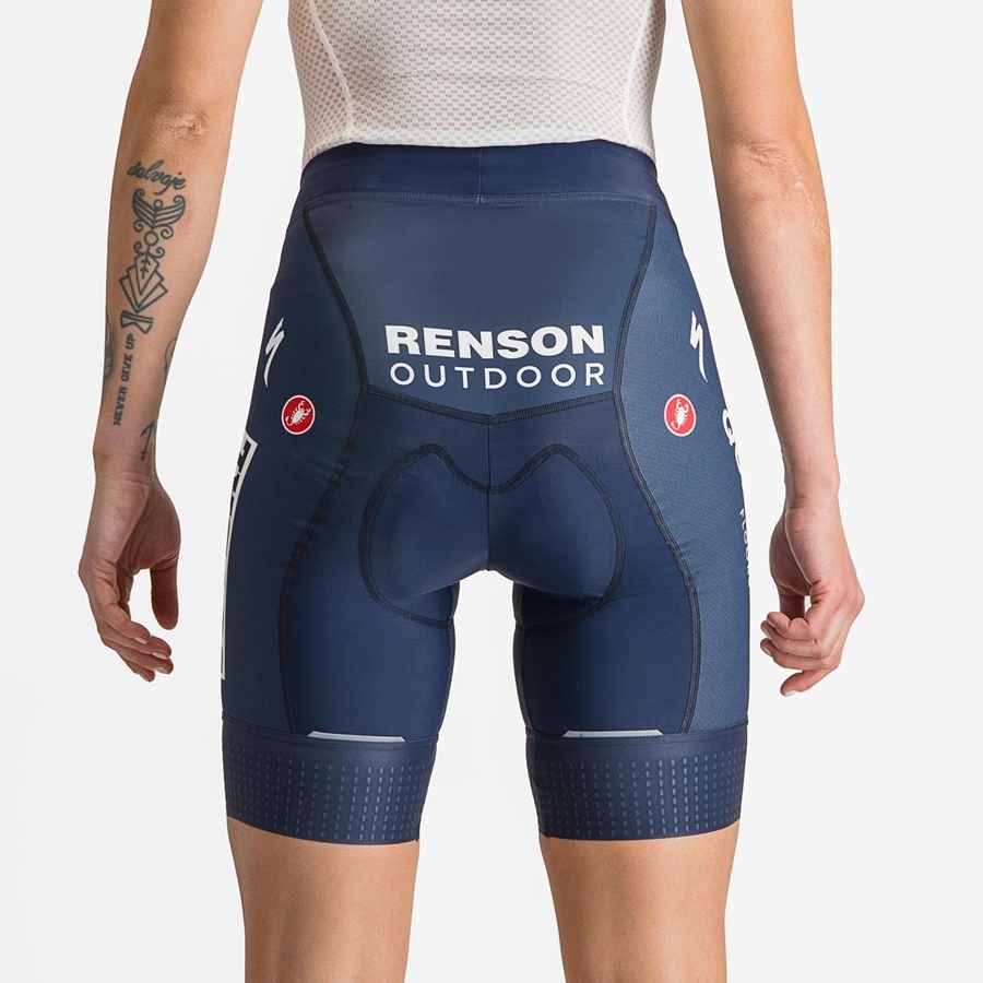 Castelli COMPETIZIONE W Naisten Shortsit Sininen Valkoinen | PUCL-87341