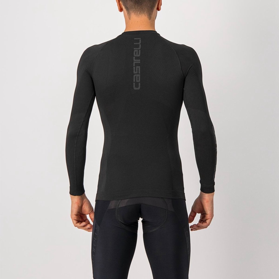 Castelli CORE SEAMLESS Miesten Base Layer Mustat | AVXP-51928