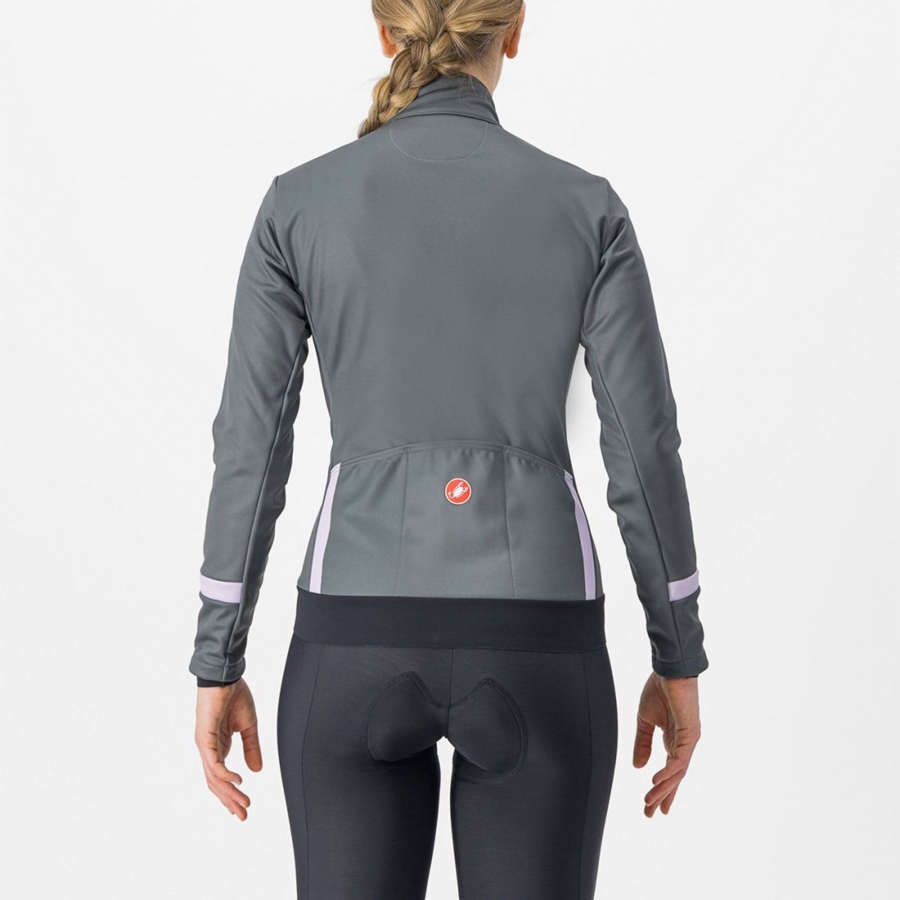 Castelli DINAMICA 2 Naisten Takit Harmaat Violetit | FNEG-07258