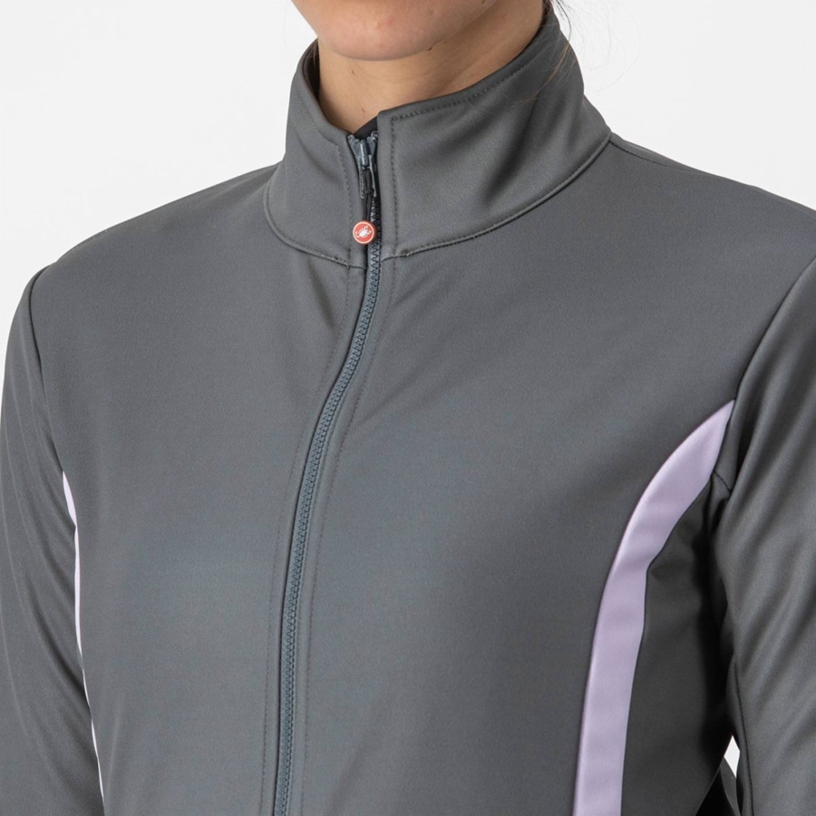 Castelli DINAMICA 2 Naisten Takit Harmaat Violetit | FNEG-07258