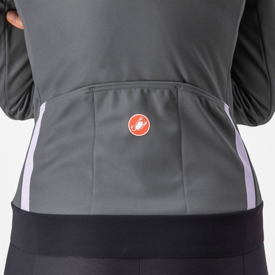 Castelli DINAMICA 2 Naisten Takit Harmaat Violetit | FNEG-07258