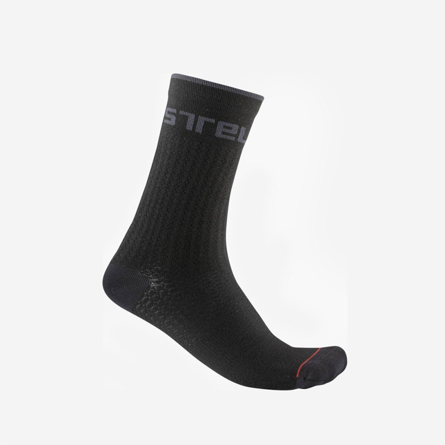 Castelli DISTANZA 20 Miesten Sukat Mustat | QFBE-48312