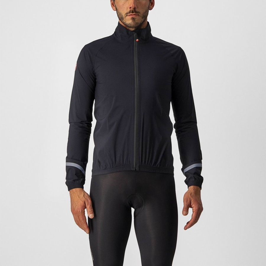 Castelli EMERGENCY 2 RAIN Miesten Suojaus Mustat | MYQS-94716