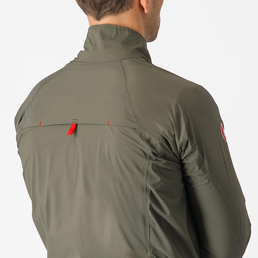 Castelli EMERGENCY 2 RAIN Miesten Suojaus Vihreä | JLTH-04375