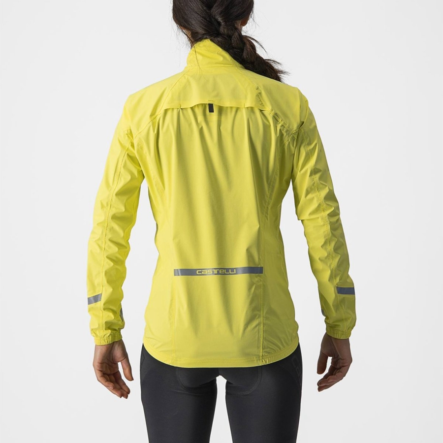 Castelli EMERGENCY 2 W RAIN Naisten Suojaus Keltainen | ZOPJ-28079