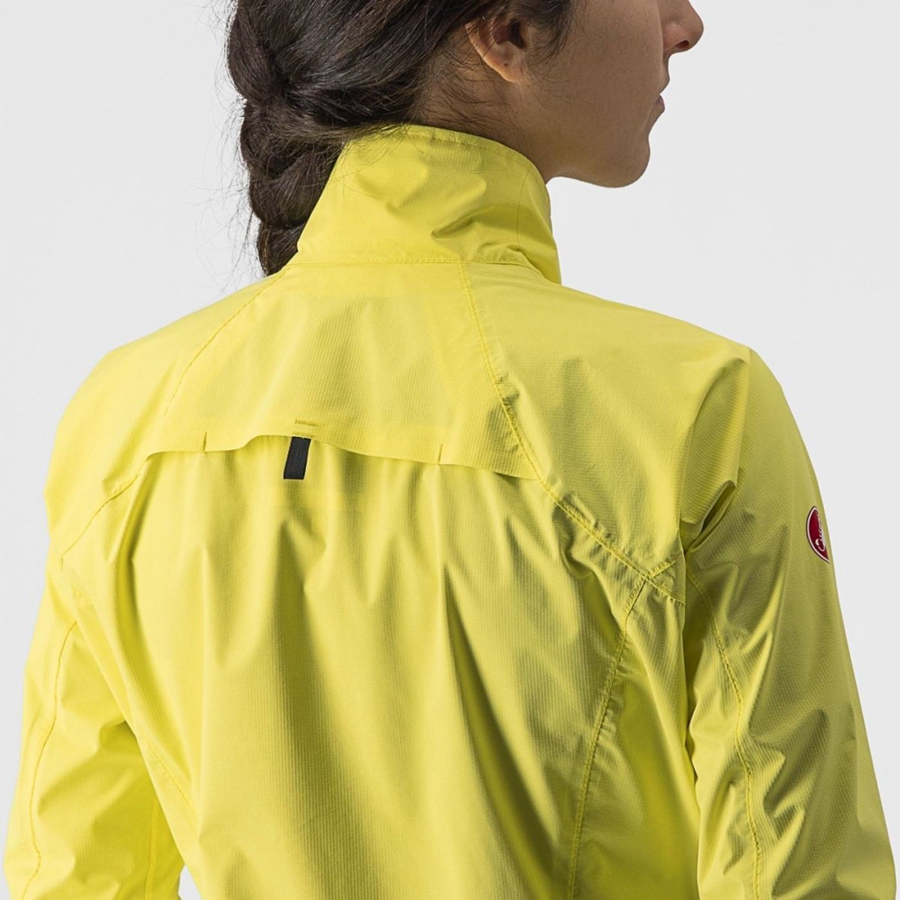 Castelli EMERGENCY 2 W RAIN Naisten Suojaus Keltainen | ZOPJ-28079