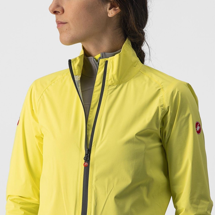 Castelli EMERGENCY 2 W RAIN Naisten Suojaus Keltainen | ZOPJ-28079