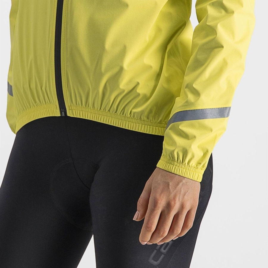 Castelli EMERGENCY 2 W RAIN Naisten Suojaus Keltainen | ZOPJ-28079