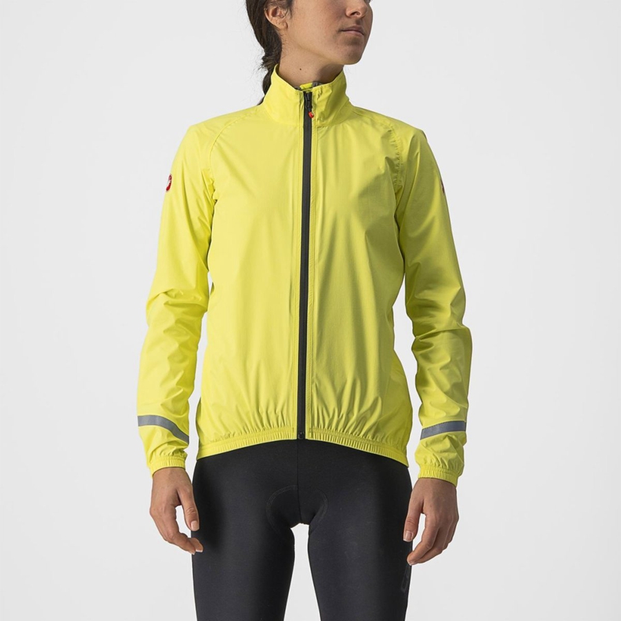 Castelli EMERGENCY 2 W RAIN Naisten Suojaus Keltainen | ZOPJ-28079