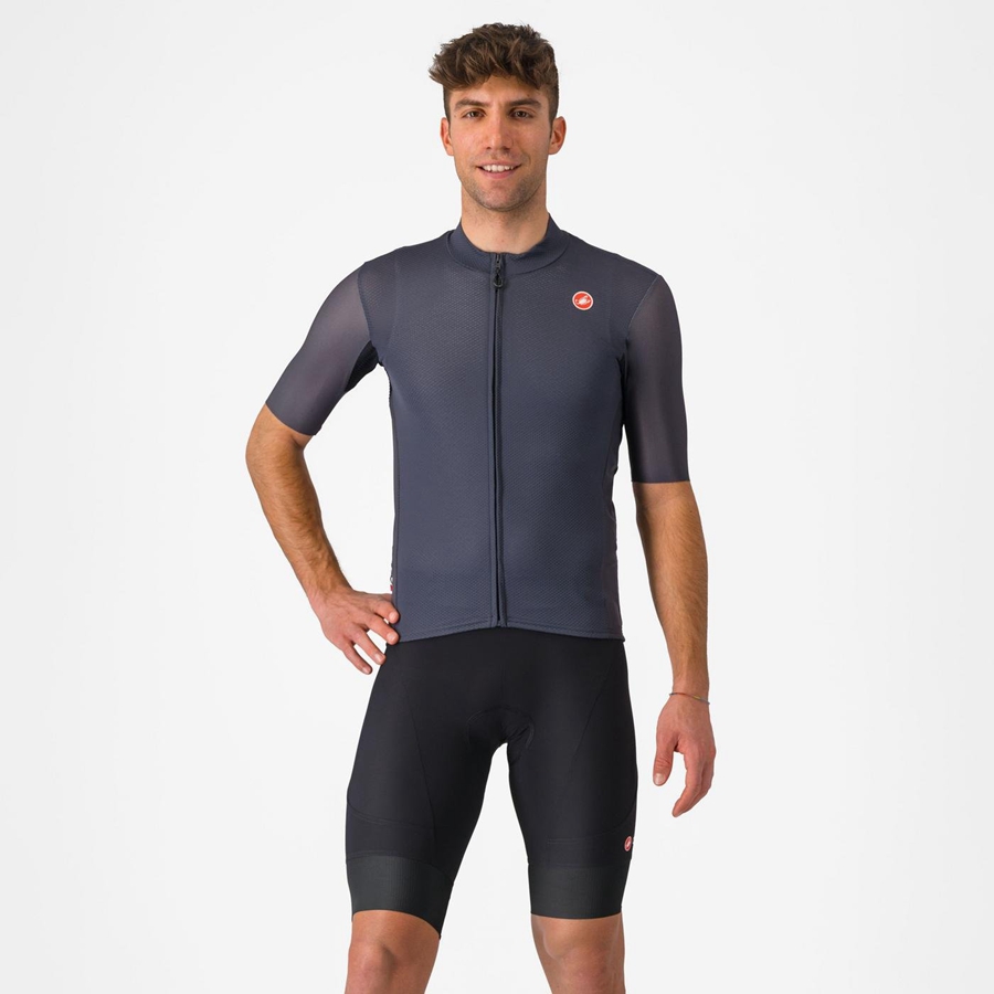 Castelli ENDURANCE 3 Miesten Shortsit Mustat | BPMO-95823