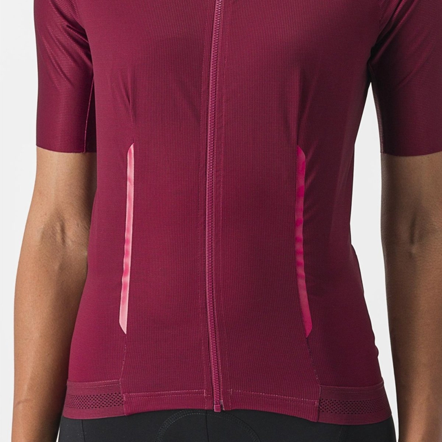 Castelli ENDURANCE W Naisten Pelipaita Viininpunainen | DLBP-27908