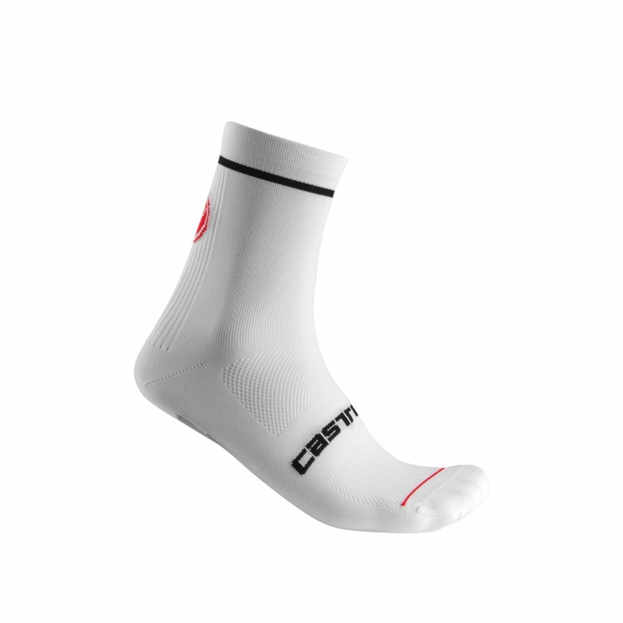 Castelli ENTRATA 13 Miesten Sukat Valkoinen | UVCT-20759