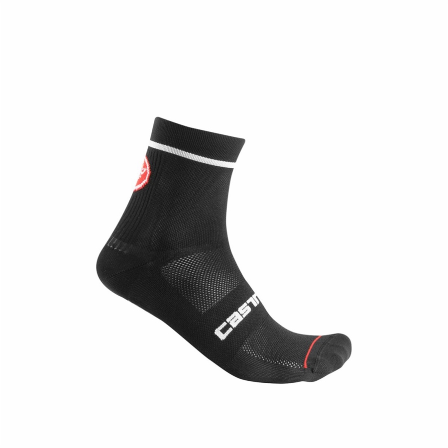 Castelli ENTRATA 9 Miesten Sukat Mustat | NYGM-54918