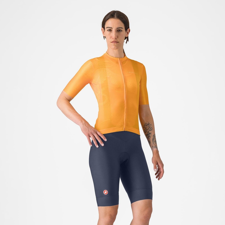 Castelli ESPRESSO W DT Naisten Bib Shortsit Sininen | VHCA-50819