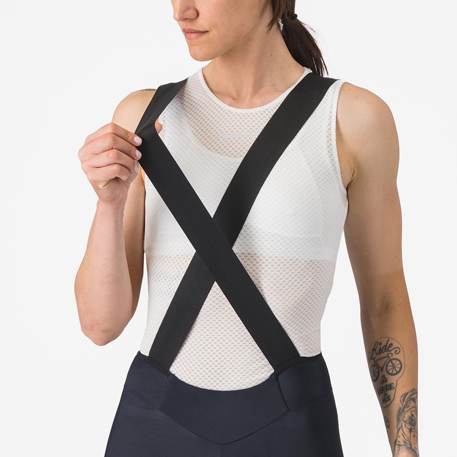 Castelli ESPRESSO W DT Naisten Bib Shortsit Mustat | LJNE-80453