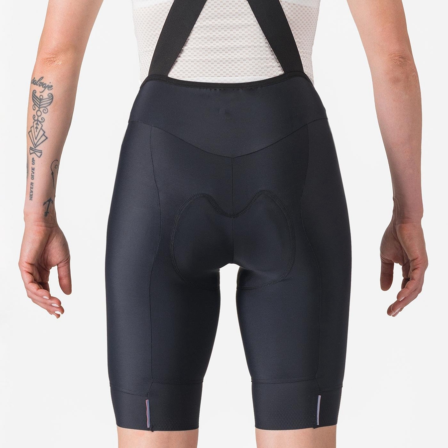 Castelli ESPRESSO W DT Naisten Bib Shortsit Mustat | LJNE-80453