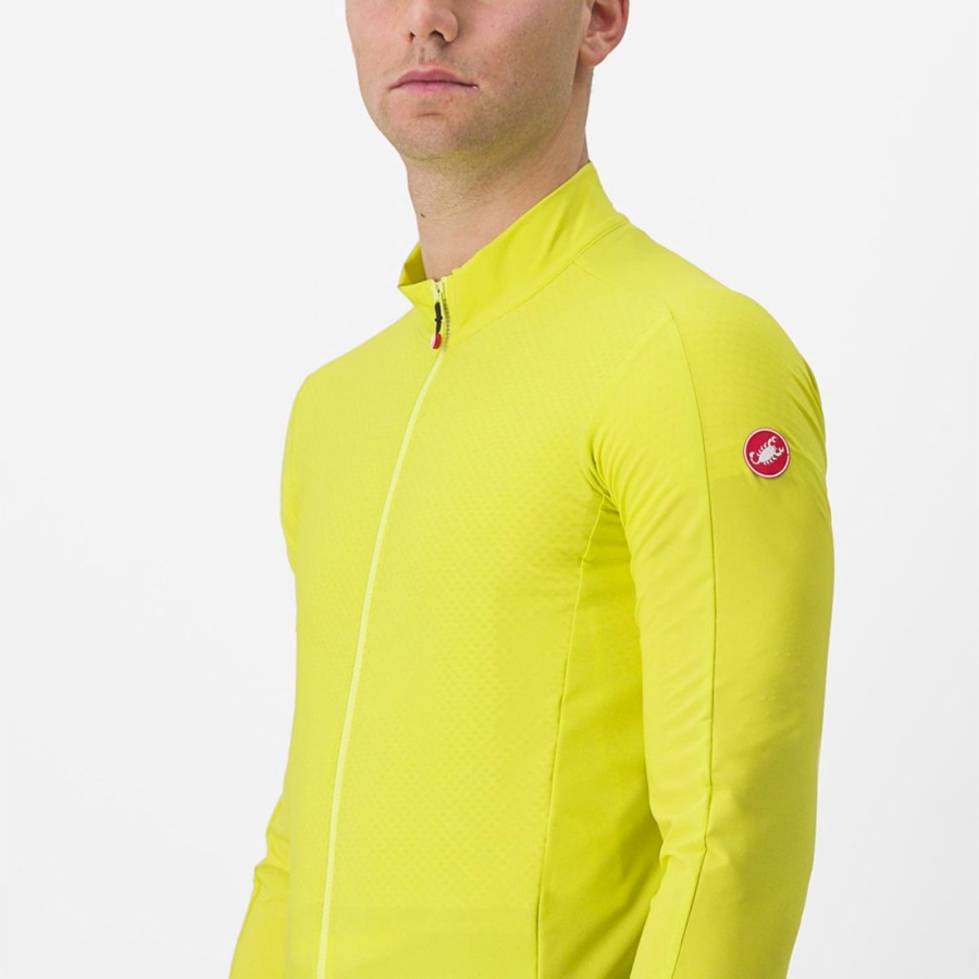 Castelli FLIGHT AIR Miesten Pelipaita Keltainen | YKIX-27648