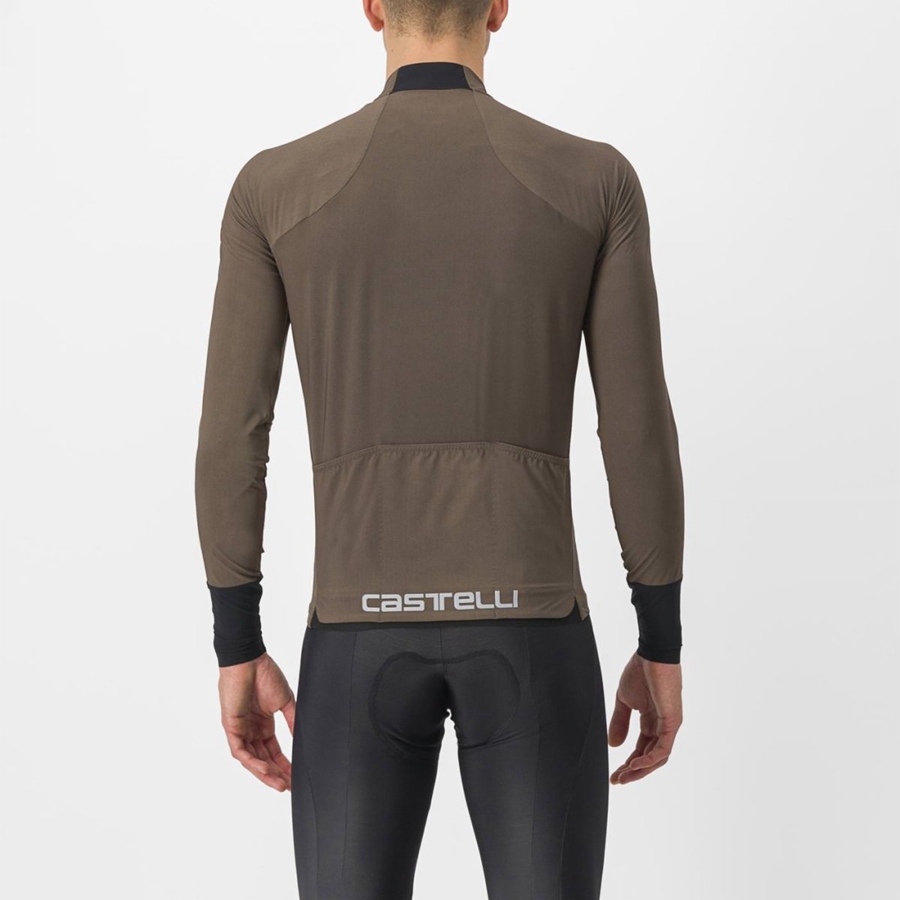 Castelli FLIGHT AIR Miesten Pelipaita Ruskea | ELQK-93254