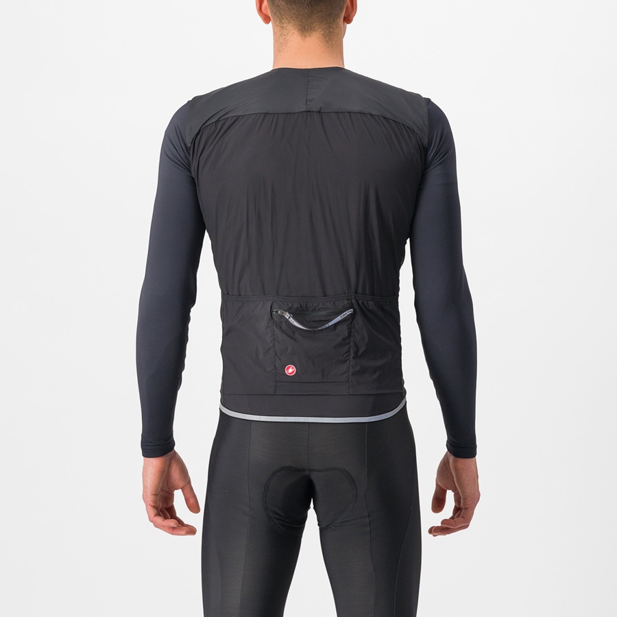 Castelli FLY Miesten Liivi Mustat | THPX-57084