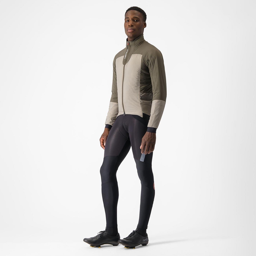 Castelli FLY THERMAL Miesten Takit Vihreä | WVAL-41652