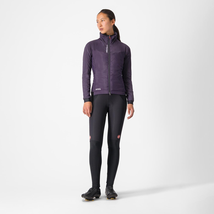 Castelli FLY THERMAL W Naisten Takit Violetit | WOUG-47586