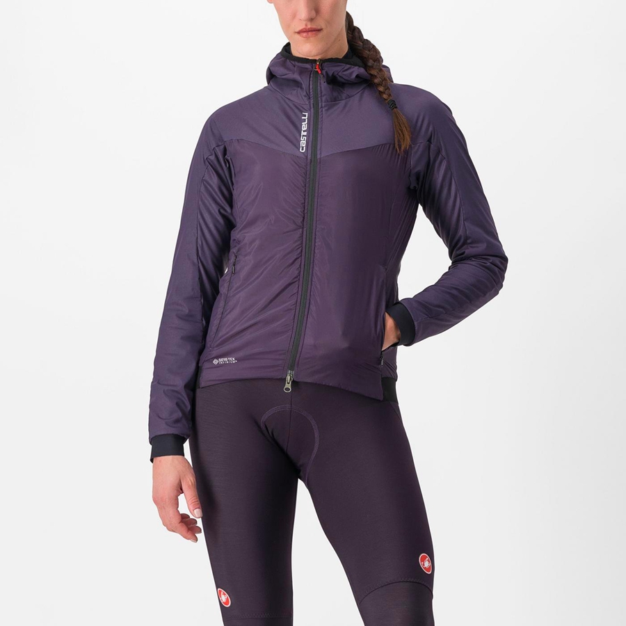 Castelli FLY THERMAL W Naisten Takit Violetit | WOUG-47586