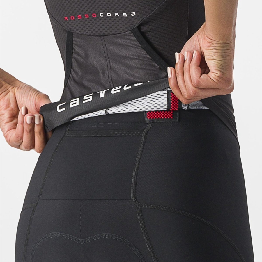 Castelli FREE 2 W TRI SINGLET Naisten Puvut Mustat | TILN-10786