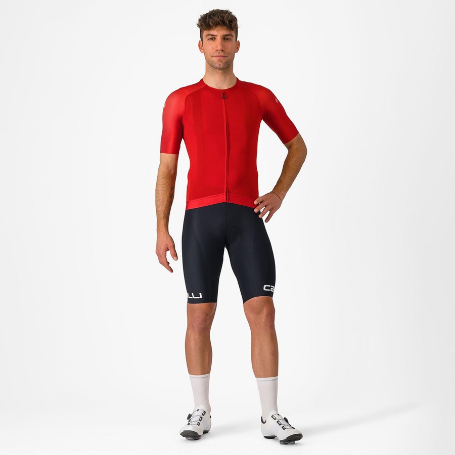 Castelli FREE AERO RC CLASSIC Miesten Bib Shortsit Mustat Valkoinen | FZJM-76150