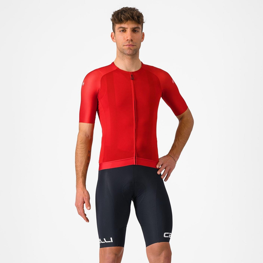 Castelli FREE AERO RC CLASSIC Miesten Bib Shortsit Mustat Valkoinen | FZJM-76150