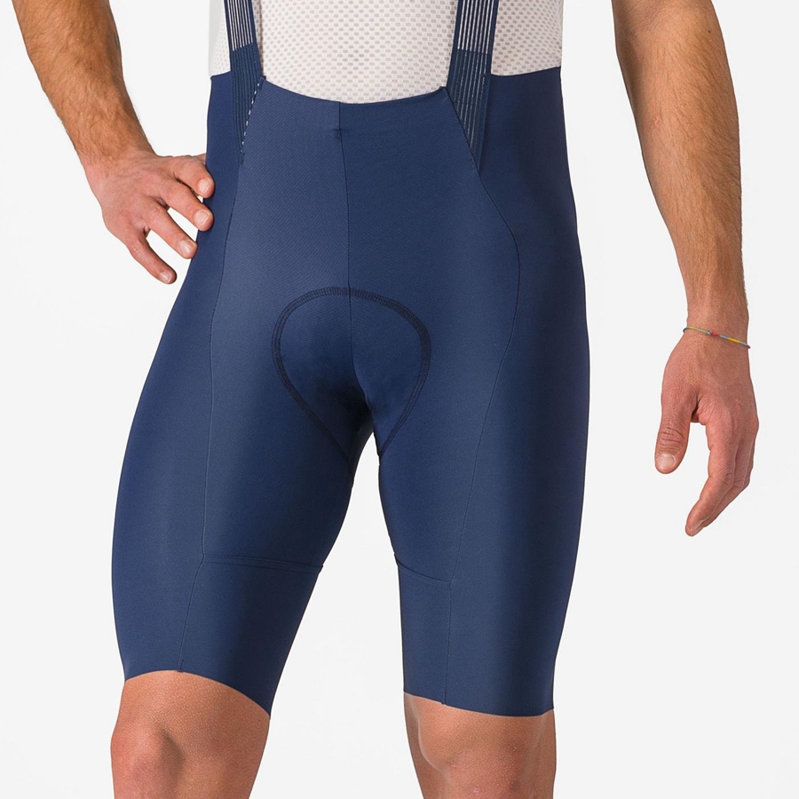 Castelli FREE AERO RC Miesten Bib Shortsit Sininen | YKHA-56904