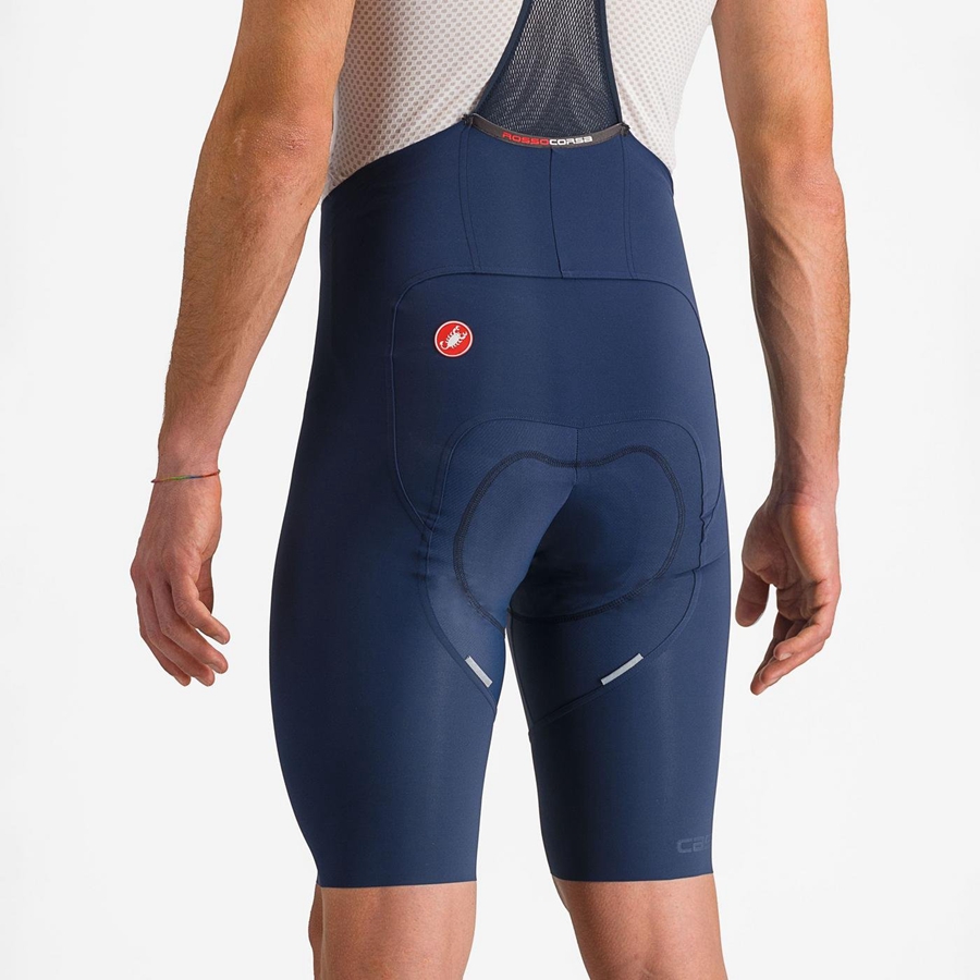 Castelli FREE AERO RC Miesten Bib Shortsit Sininen | YKHA-56904