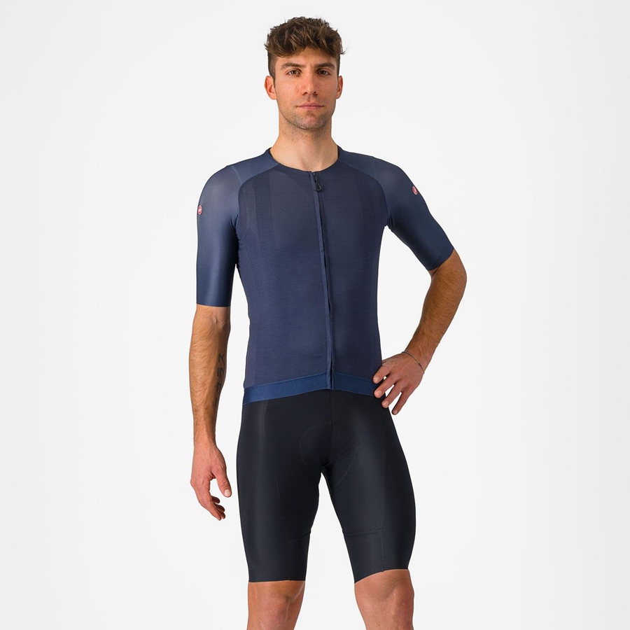 Castelli FREE AERO RC Miesten Bib Shortsit Mustat | AMTX-58264