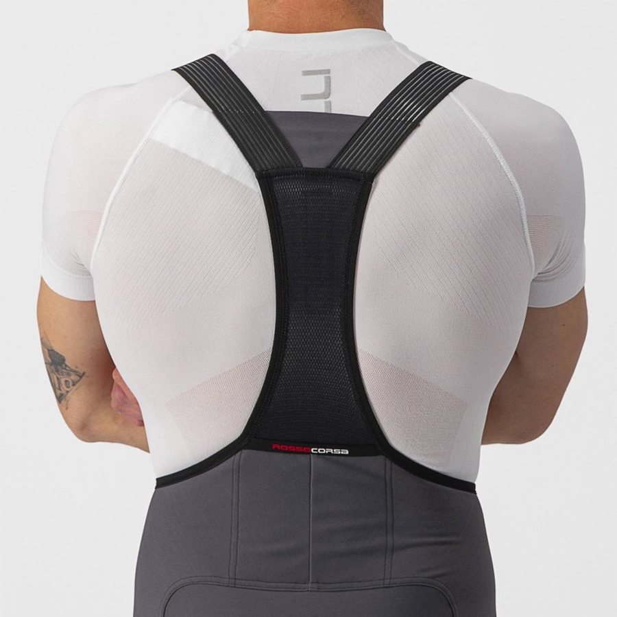 Castelli FREE AERO RC Miesten Bib Sukkahousut Tummanharmaat | IGQP-94635