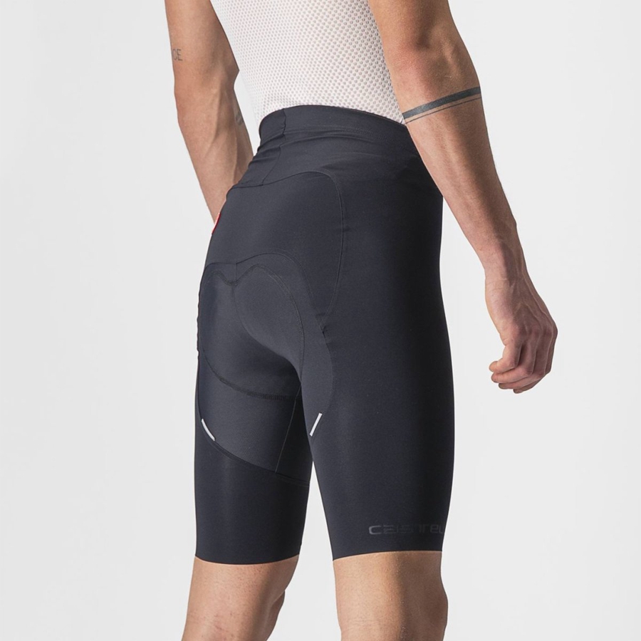 Castelli FREE AERO RC Miesten Shortsit Mustat | RTHA-48237