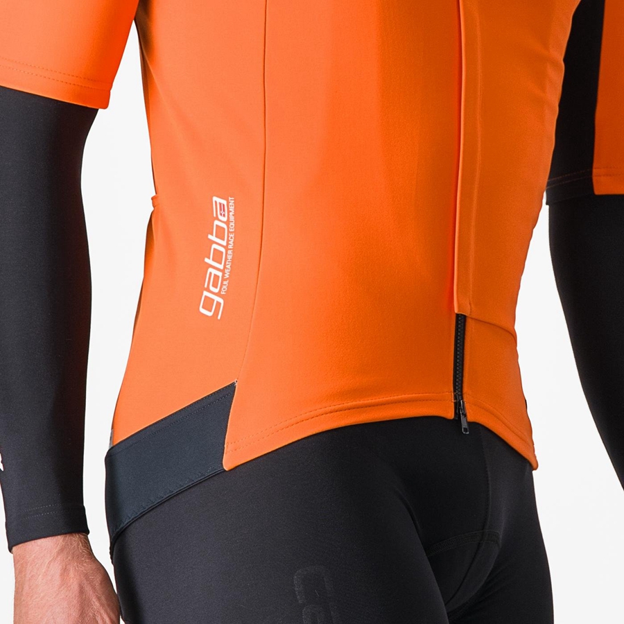 Castelli GABBA RoS 2 Miesten Takit Punainen Oranssi Tummanharmaat | MCJL-63917