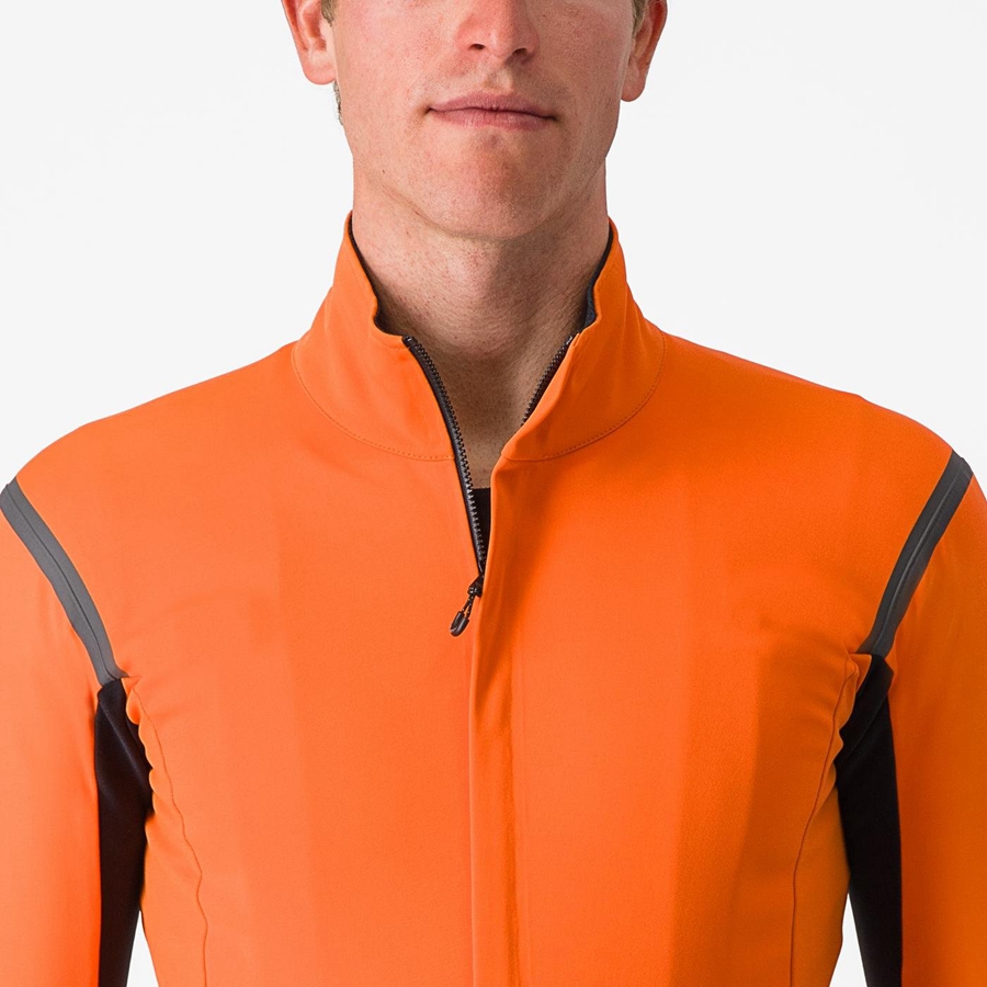 Castelli GABBA RoS 2 Miesten Takit Punainen Oranssi Tummanharmaat | MCJL-63917