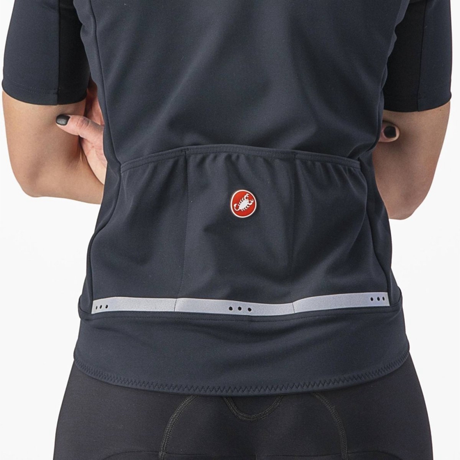 Castelli GABBA RoS 2 W Naisten Takit Mustat Mustat | FHPA-62754