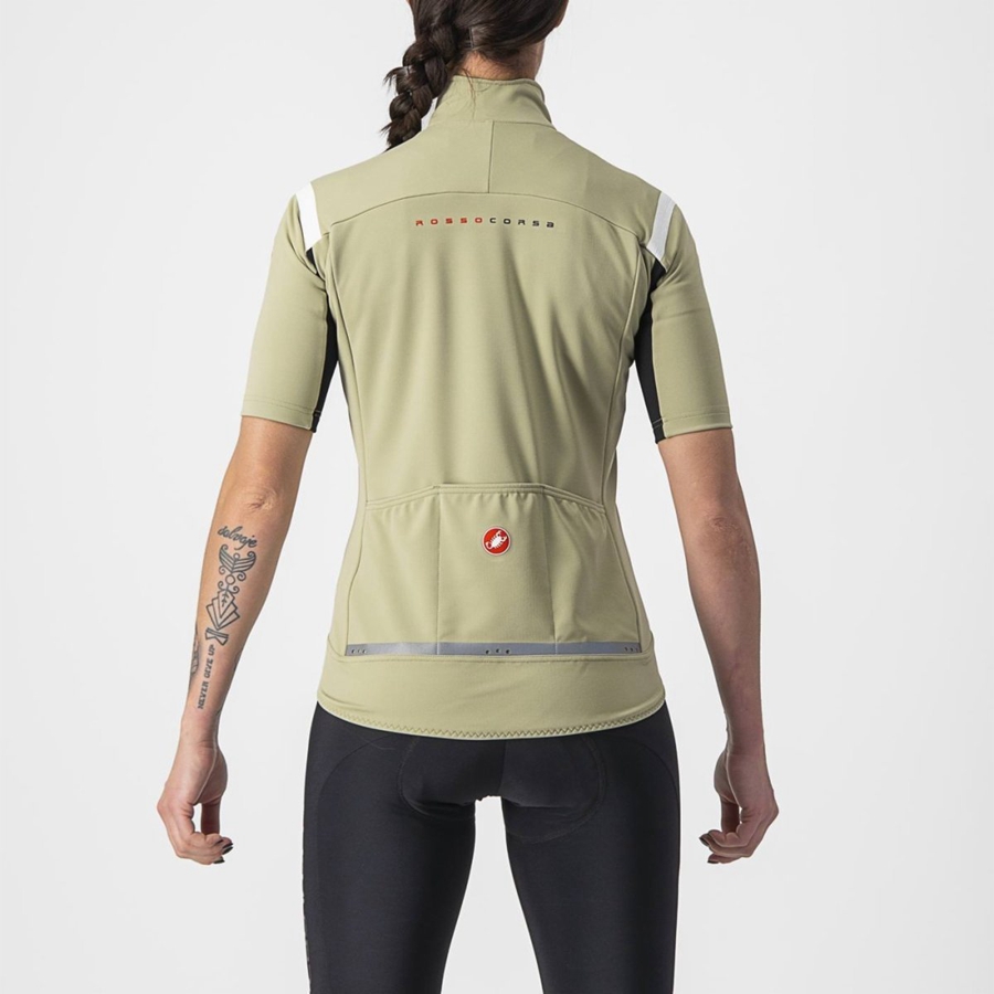 Castelli GABBA RoS 2 W Naisten Takit Vihreä | FBIQ-54709