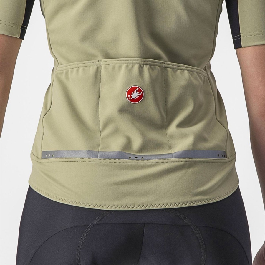 Castelli GABBA RoS 2 W Naisten Takit Vihreä | FBIQ-54709