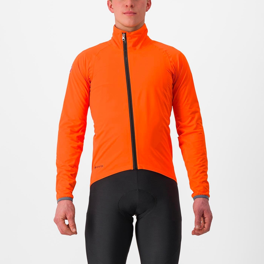 Castelli GAVIA LITE Miesten Suojaus Oranssi | GEJU-78960