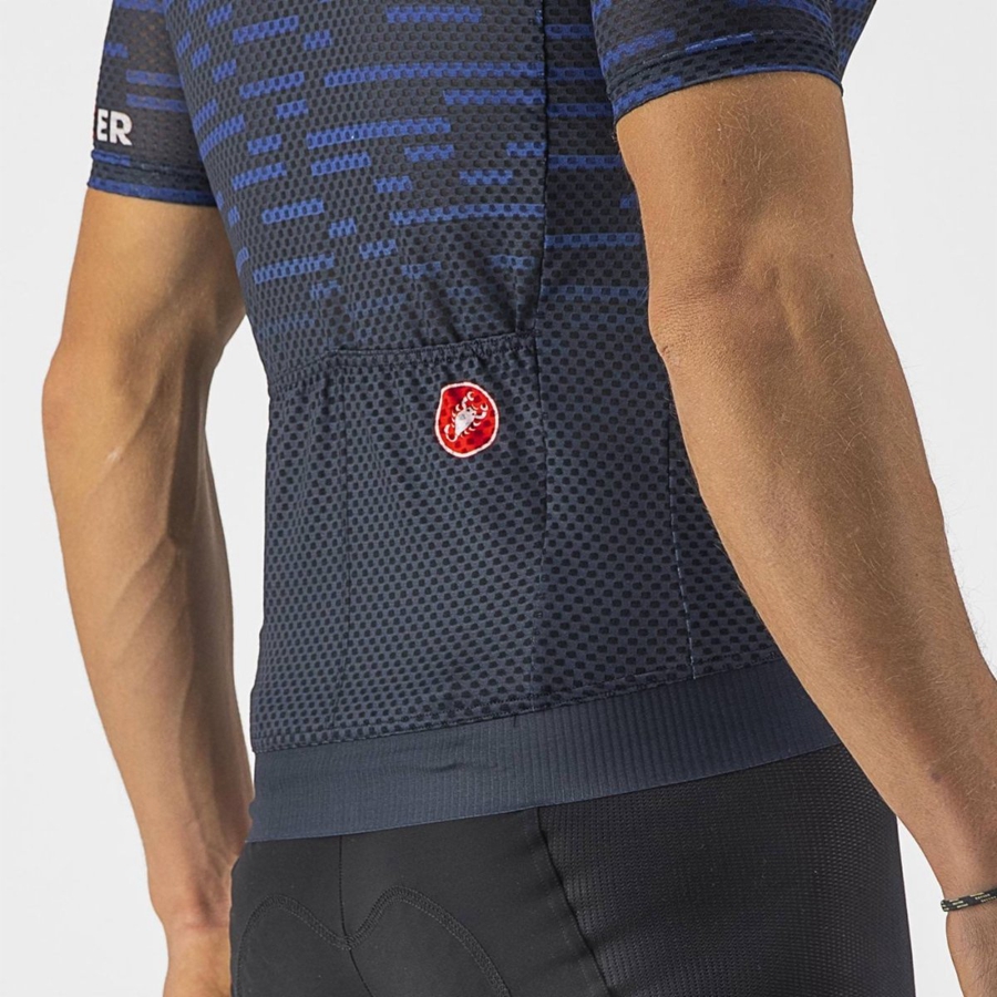 Castelli INSIDER Miesten Pelipaita Sininen | JFHP-10523