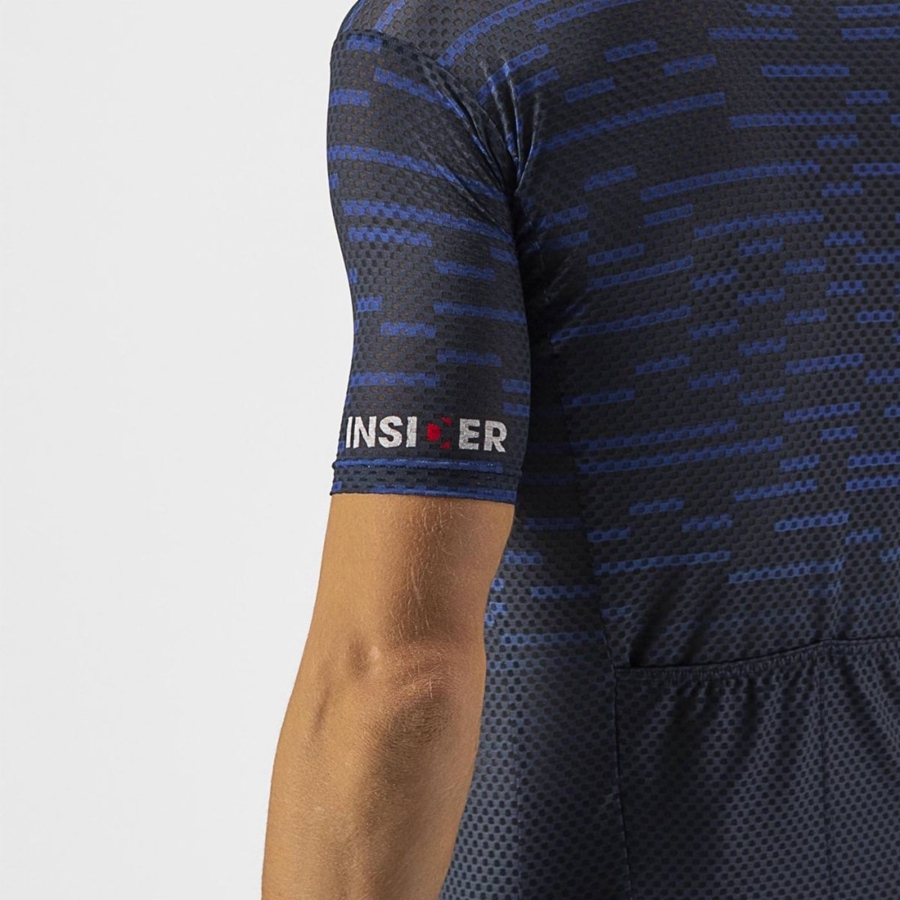 Castelli INSIDER Miesten Pelipaita Sininen | JFHP-10523