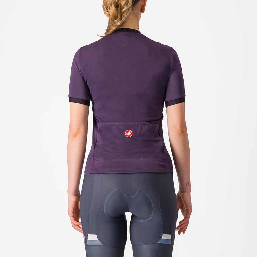 Castelli LIBERA Naisten Pelipaita Violetit | CGSY-70582