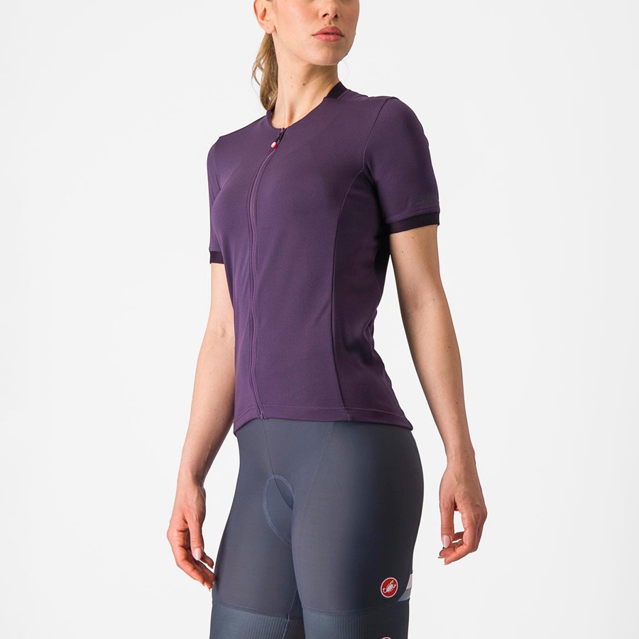 Castelli LIBERA Naisten Pelipaita Violetit | CGSY-70582