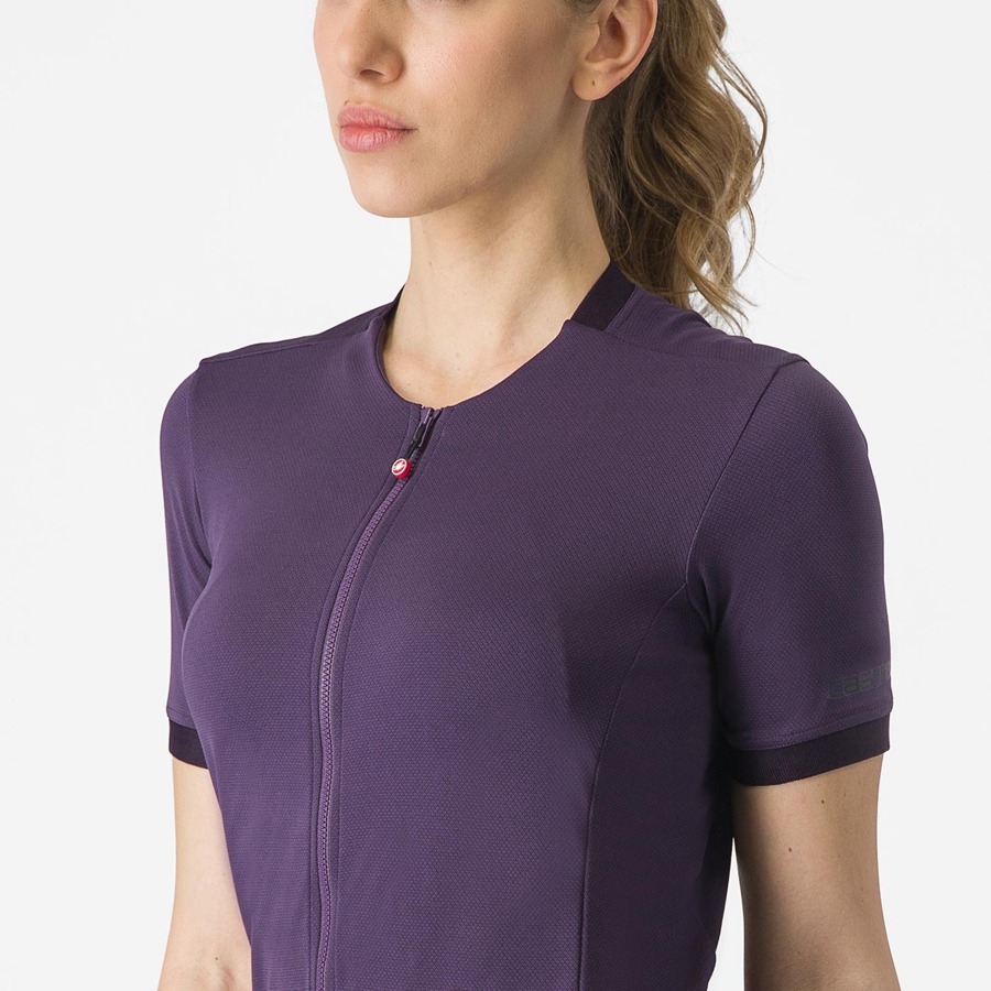 Castelli LIBERA Naisten Pelipaita Violetit | CGSY-70582