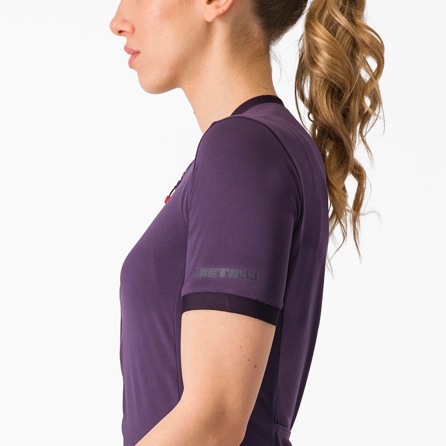 Castelli LIBERA Naisten Pelipaita Violetit | CGSY-70582