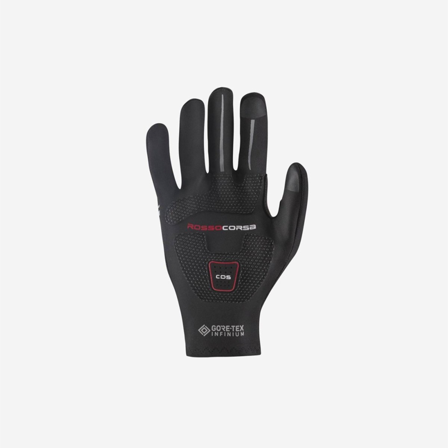 Castelli PERFETTO LIGHT Miesten Käsineet Mustat | YPQZ-59367