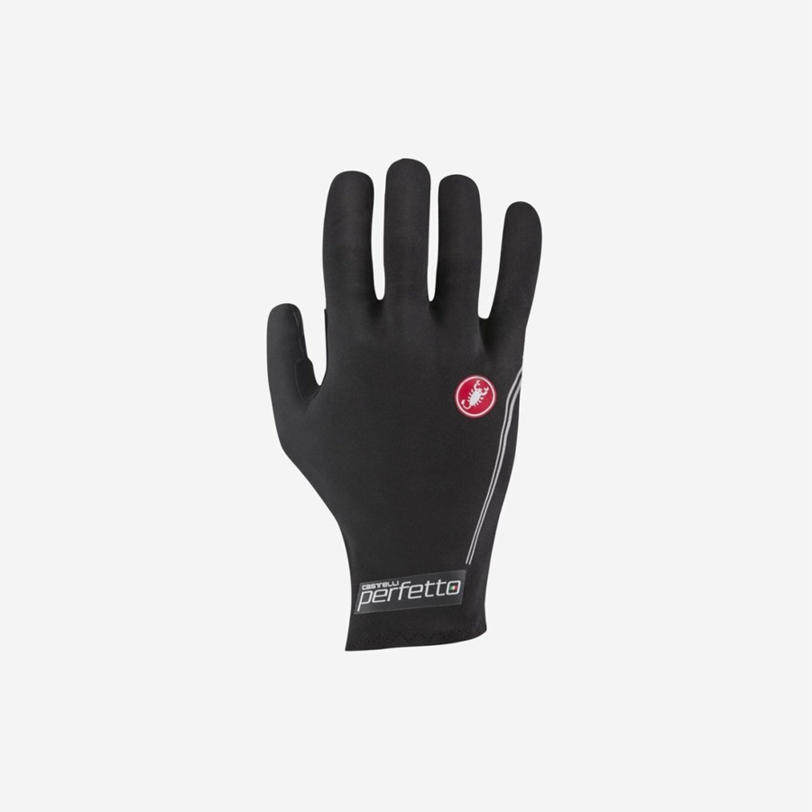 Castelli PERFETTO LIGHT Miesten Käsineet Mustat | YPQZ-59367